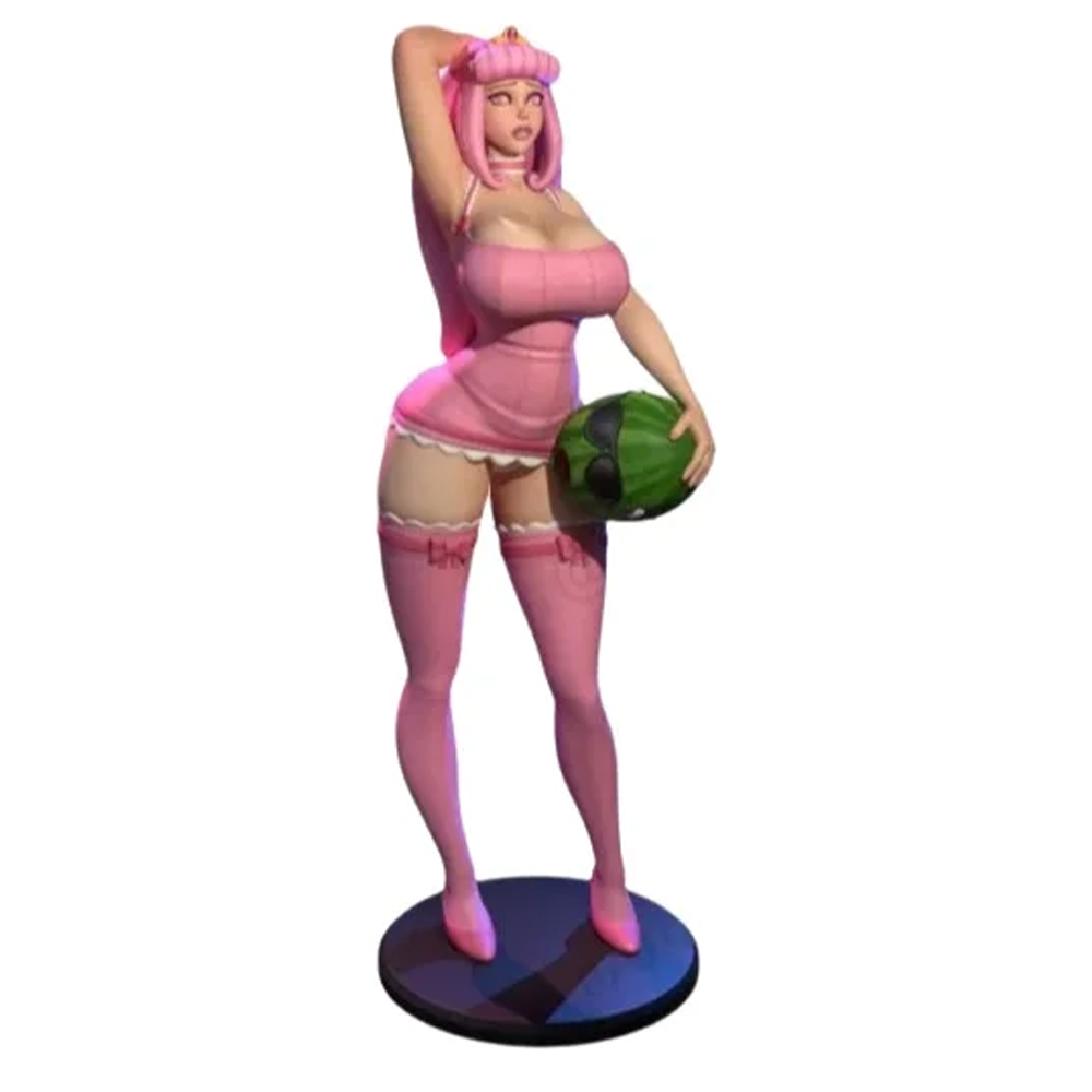 Model Kit Manual - Figura de resina de la princesa