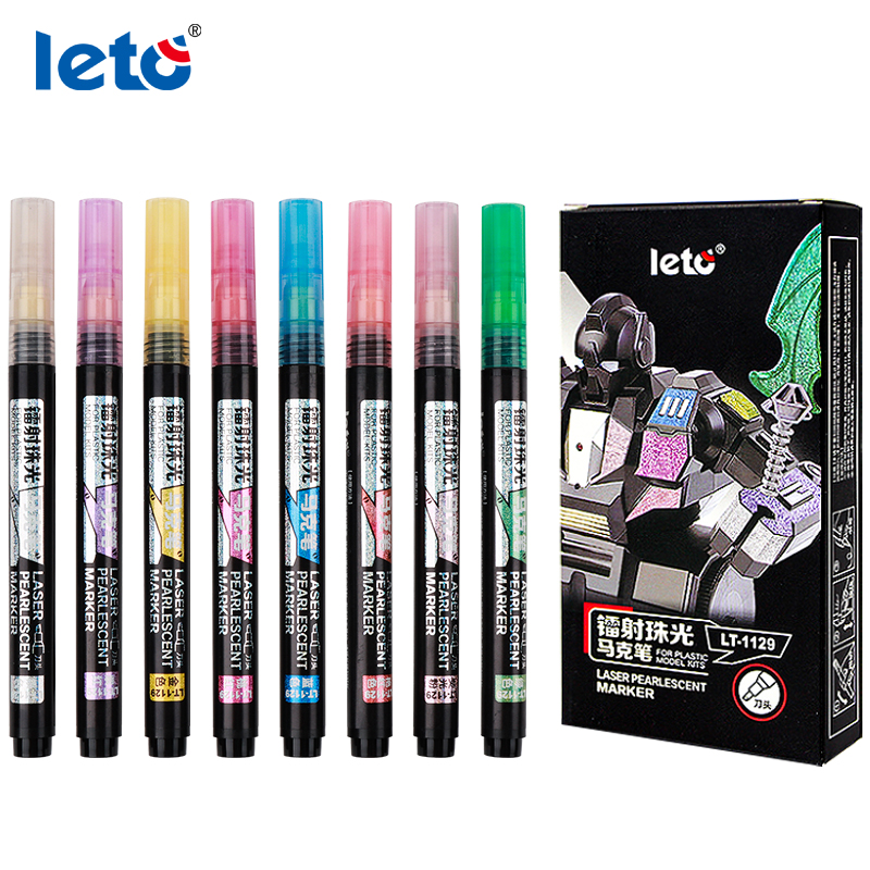 Model Kit Markers - Leto-rotulador de modelo súper metálico, bolígrafo