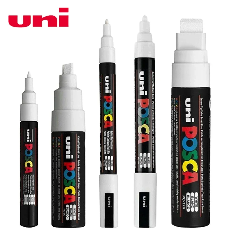 Model Kit Markers - Pincel marcador blanco Posca, bolígrafos permanentes