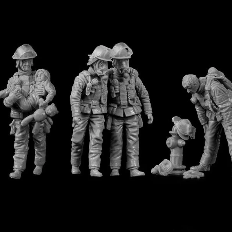 Model Kit History - Figura de resina fundida a escala