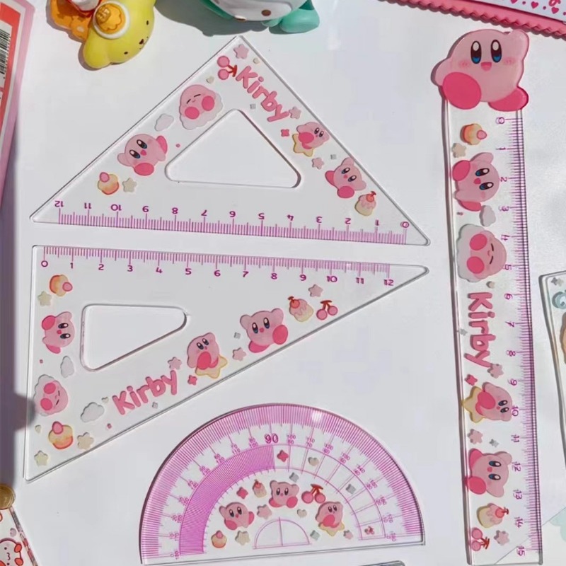 Model Kit Kirby - Juego de 4 reglas de Kirby,