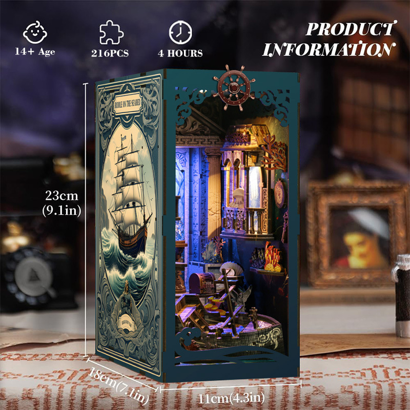 Model Kit History - Rompecabezas 3D de Madera para Hacer