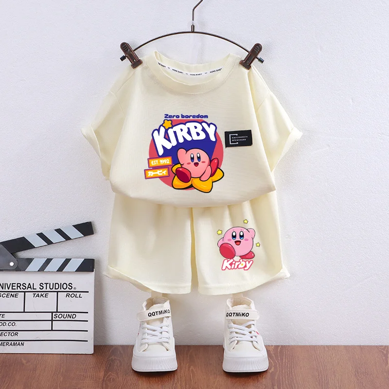 Model Kit Kirby - Conjunto de 2 Piezas de Camiseta