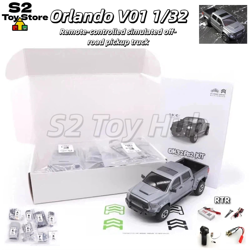 Model Kit History - Modelo Orlando Hunter P02 1/32, Kit