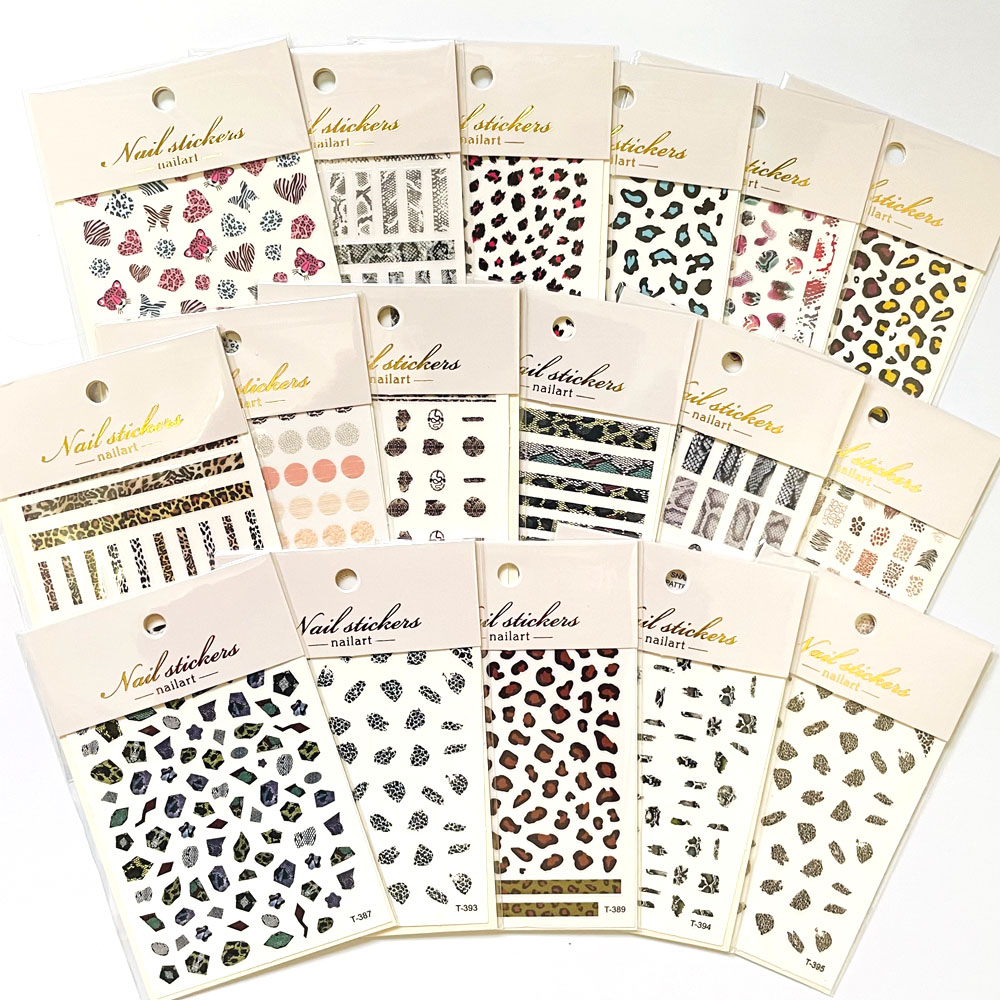 Waterslide Decal Paper - Pegatinas de leopardo para decoración de