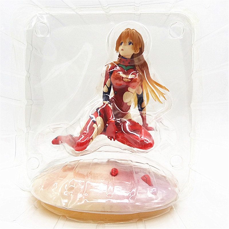Model Kit Aoshima - 17cm Anime Eva Asuka versión Q