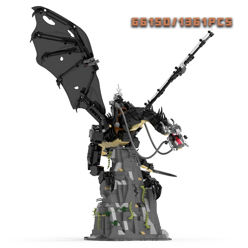 Model Kit Dragon - 1361 Uds. Juego de bloques de