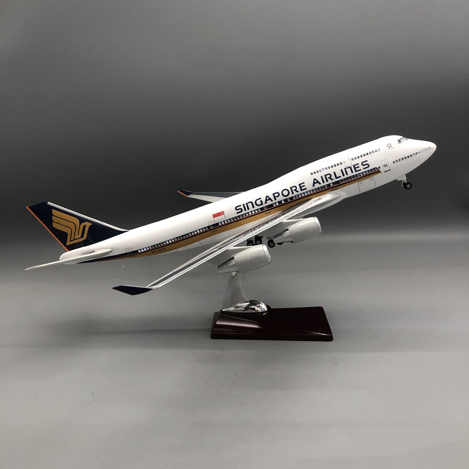 Model Kit Singapore - Avión de Resina a Escala 1:160