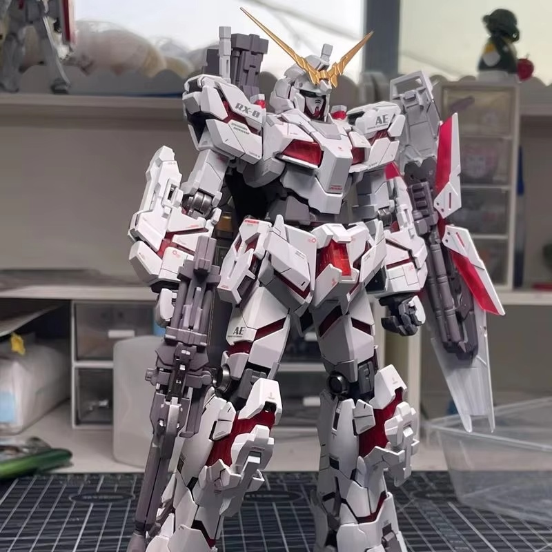Gundam Model Mg - En stock HG 1/144 RX-0 Unicornio