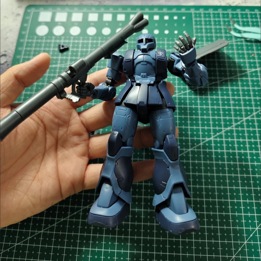Model Kit Non Gundam - GTO MS-05 HG 1/144 Zaku Black