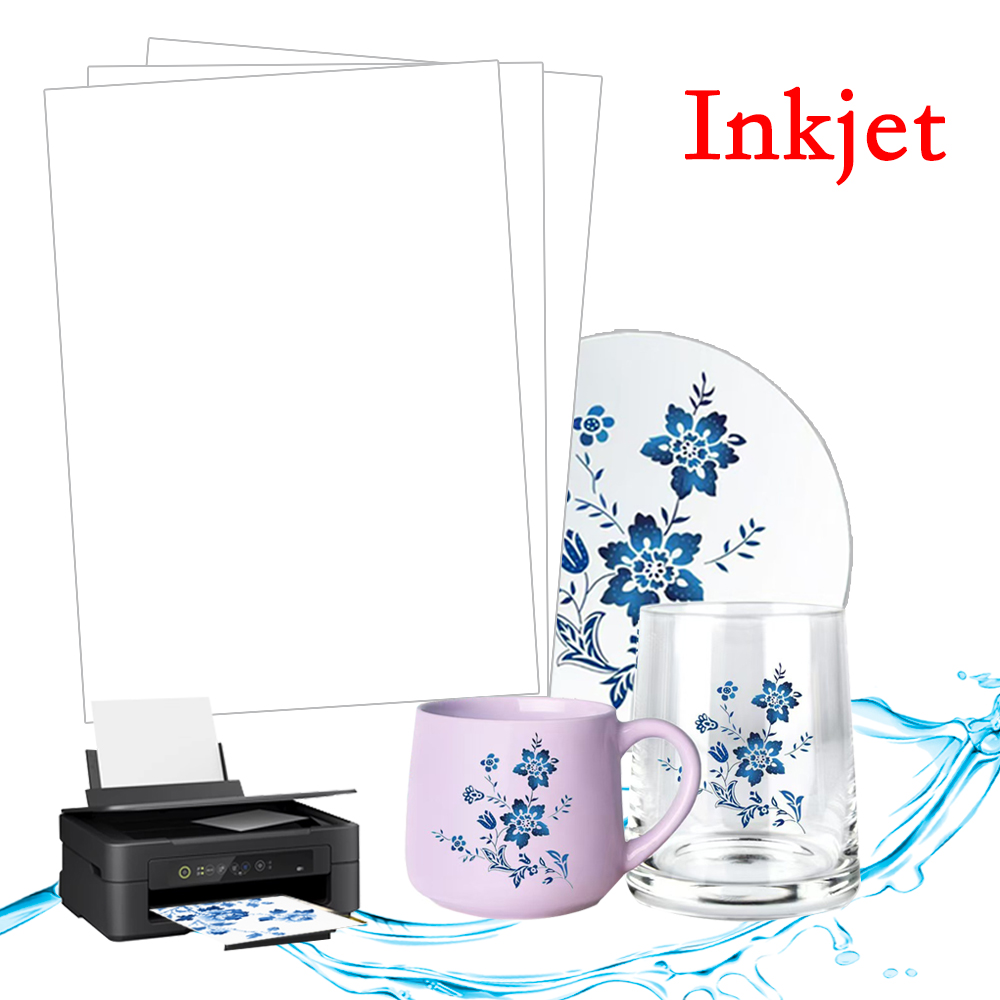 Waterslide Decal Paper - A4 10/20 piezas inyección de tinta