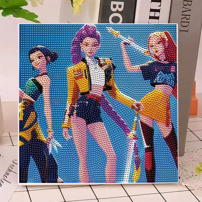 Model Kit Tool - Kit de Pintura de Diamantes Anime