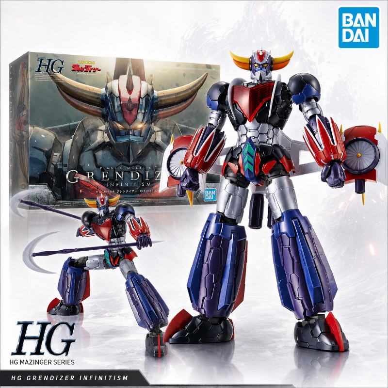 Model Kit Non Gundam - Bandai Original HG 1/144 Grendizer Infinitism