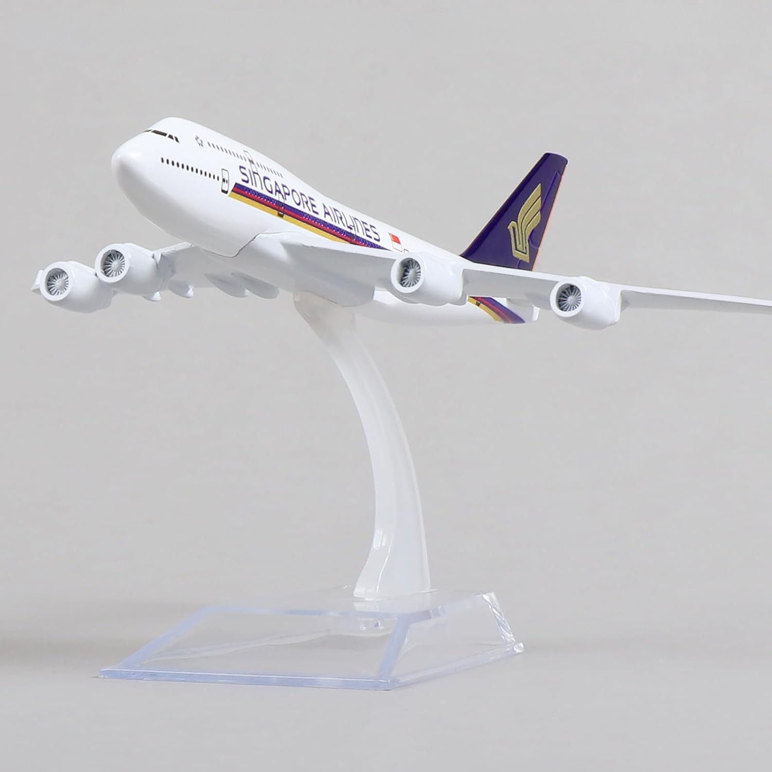 Model Kit Singapore - Kit de modelo de avión metálico