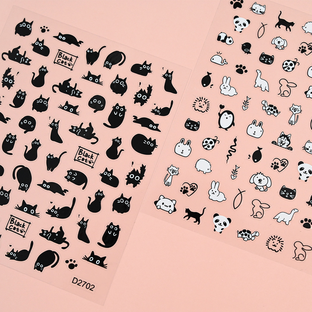 6/12 pegatinas de gato negro p - Waterslide Decal Paper reseña y precio