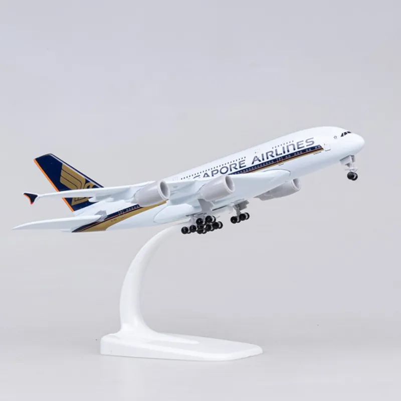 Avión de línea de Metal modelo - Model Kit Singapore reseña y precio