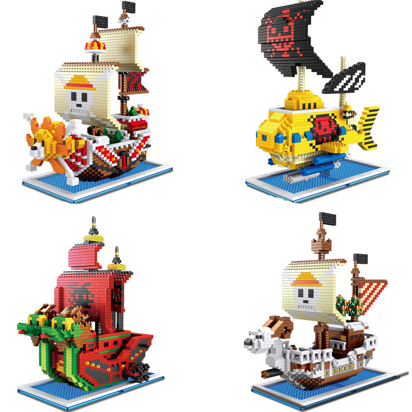 Bloques de construcción de bar - Model Kit Thousand Sunny reseña y precio