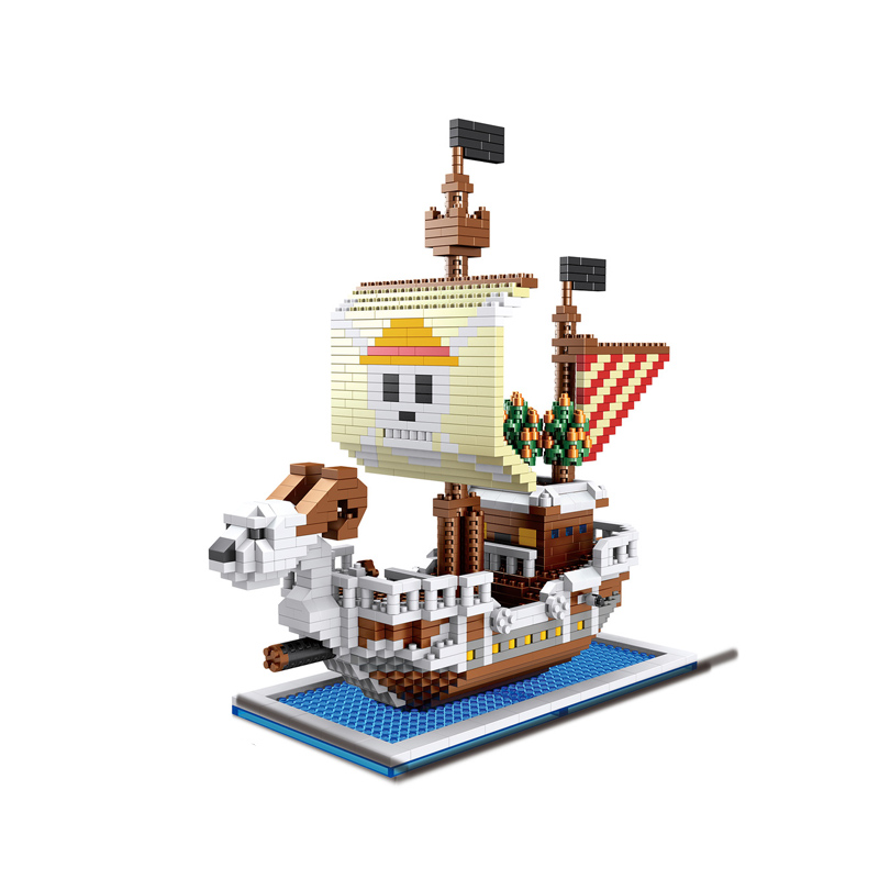 Bloques de construcción de bar - Model Kit Thousand Sunny reseña y precio