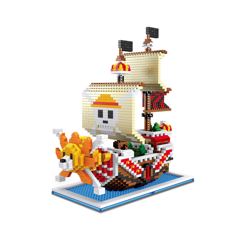 Bloques de construcción de bar - Model Kit Thousand Sunny reseña y precio