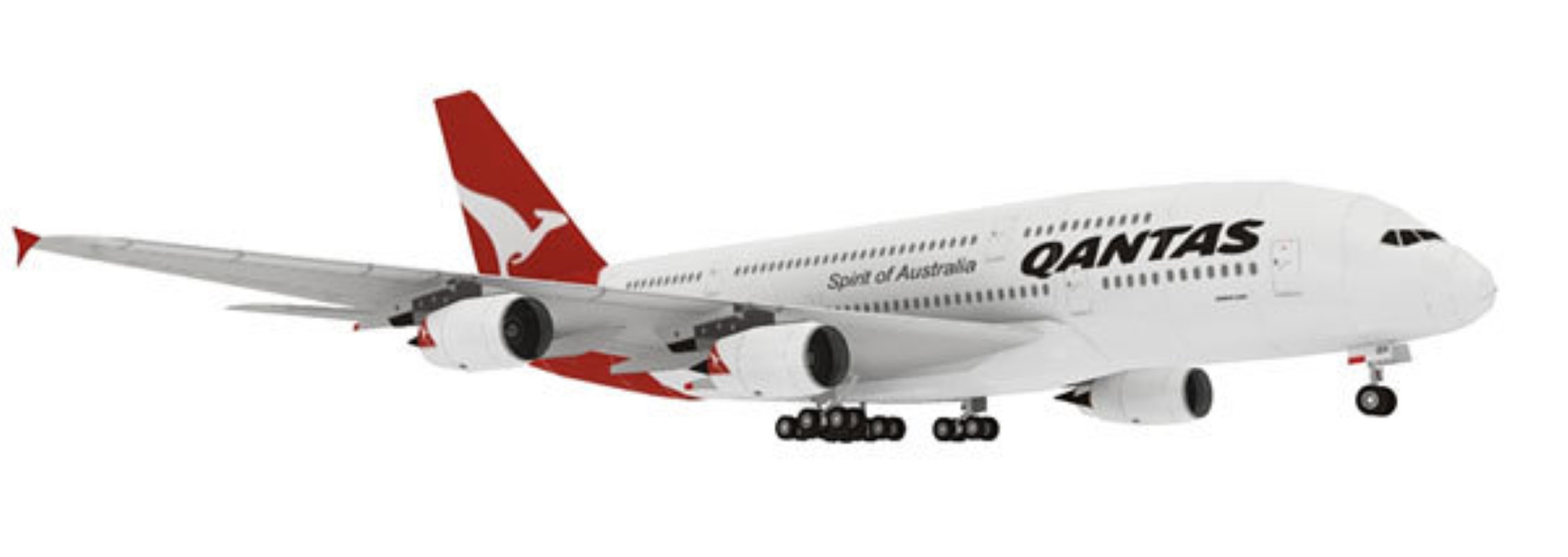 Avión de pasajeros Airbus A380 - Model Kit Singapore reseña y precio