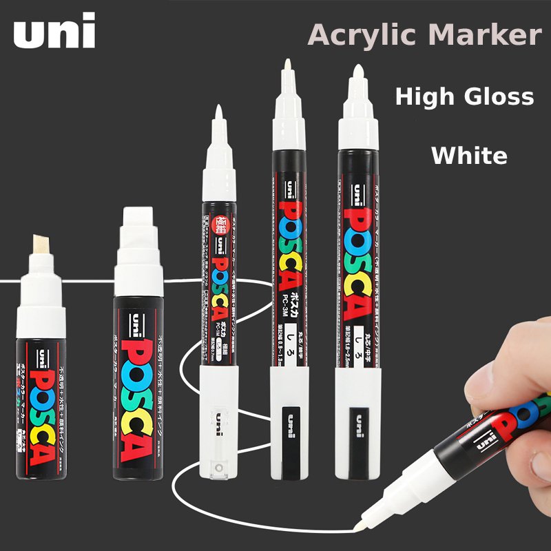 Pincel marcador blanco Posca,  - Model Kit Markers reseña y precio