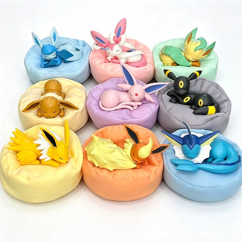 Caja Sorpresa con 9 Figuras de - Model Kit Eevee reseña y precio