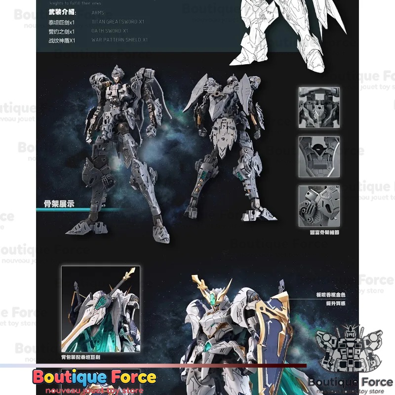 SNAA The Round Table Knights S - Model Kit Snaa reseña y precio