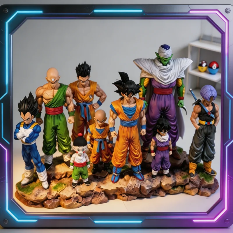 1 set de figuras de acción de  - Model Kit Dragon reseña y precio