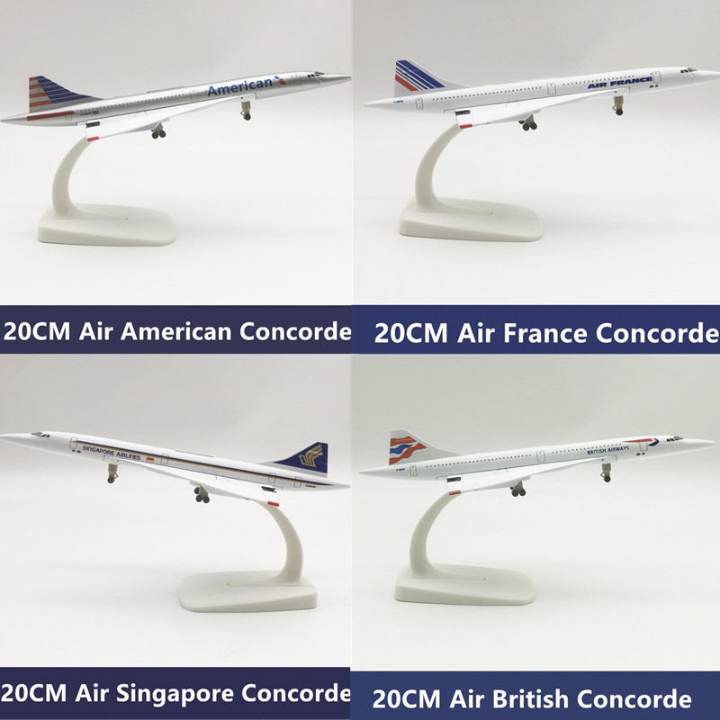 Modelo de Avión Concorde de 16 - Model Kit Singapore reseña y precio