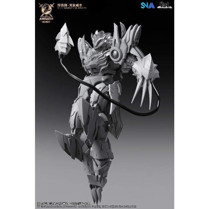 SNAA Round Table Knights SC 01 - Model Kit Snaa reseña y precio
