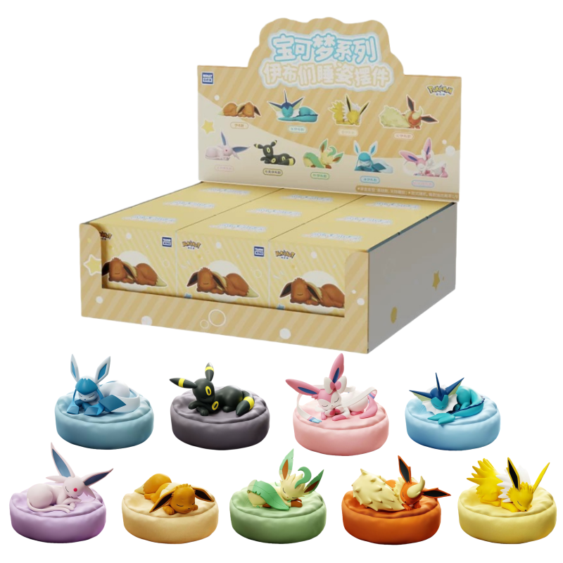 Anime Pokémon Eevee familia po - Model Kit Eevee reseña y precio