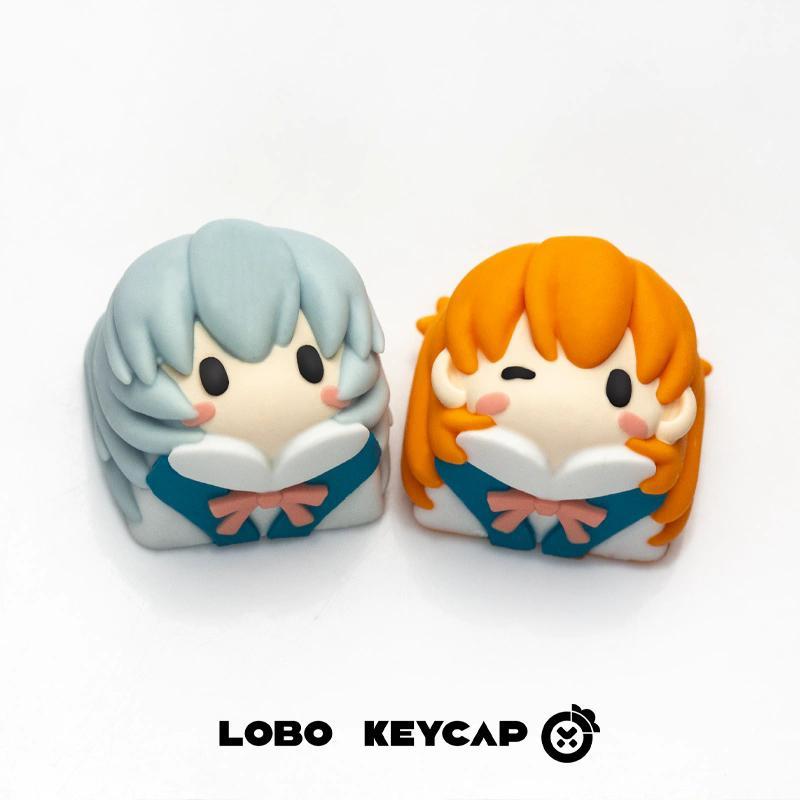 Evangelion Keycap Anime Kawaii - Model Kit Aoshima reseña y precio
