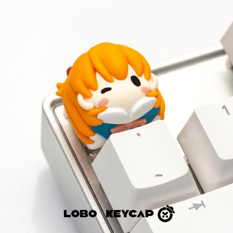 Evangelion Keycap Anime Kawaii - Model Kit Aoshima reseña y precio