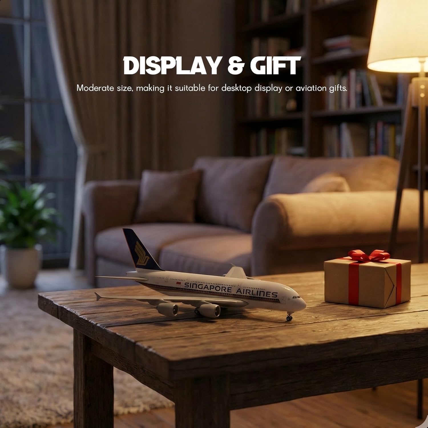 Modelo de Avión A380 de Singap - Model Kit Singapore reseña y precio