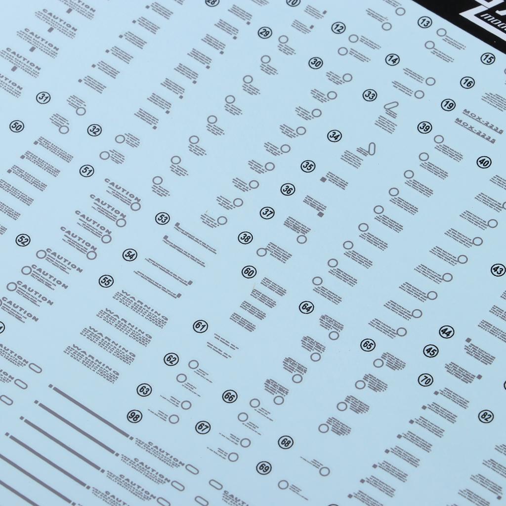 Pegatinas de Papel para Modelo - Waterslide Decal Paper reseña y precio