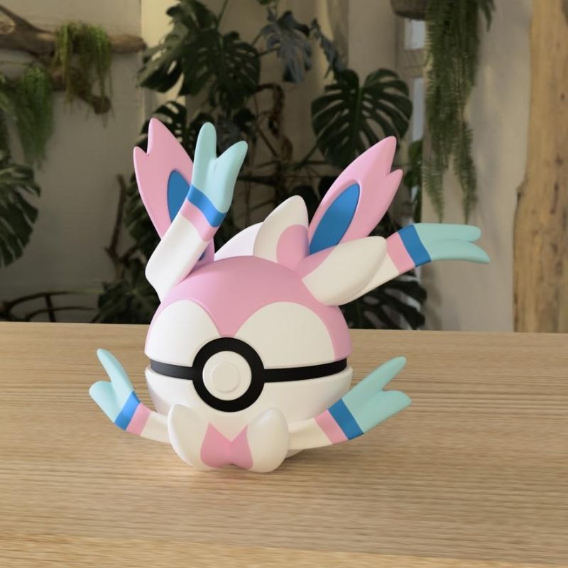 Pokemon Poke Ball Eevee Anime  - Model Kit Eevee reseña y precio