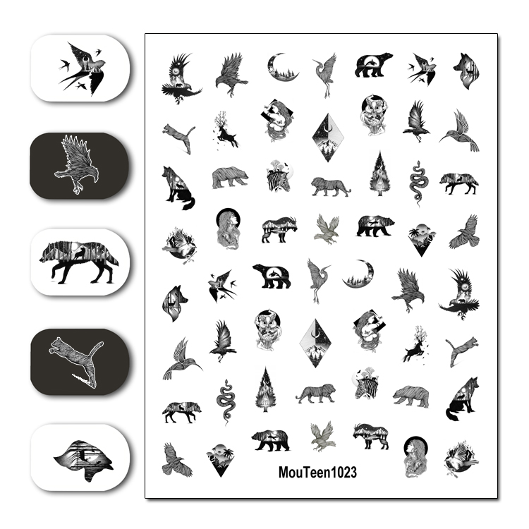 Mouteen-pegatina de Graffiti d - Waterslide Decal Paper reseña y precio