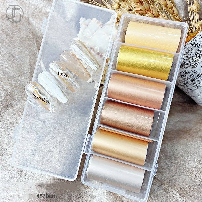 6 rollos de láminas para uñas  - Waterslide Decal Paper reseña y precio