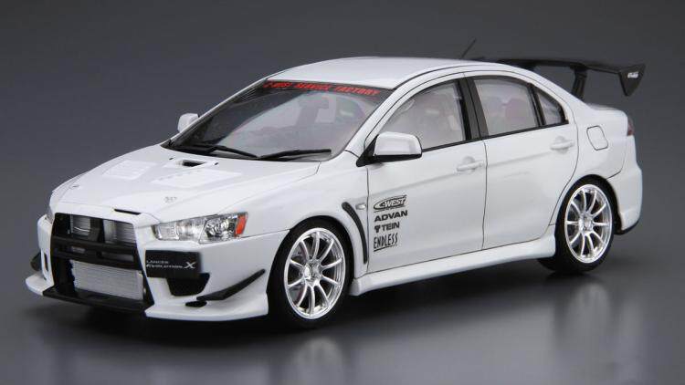 Modelo de coche de montaje est - Model Kit Aoshima reseña y precio