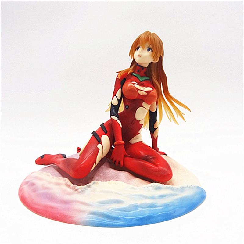 17cm Anime Eva Asuka versión Q - Model Kit Aoshima reseña y precio