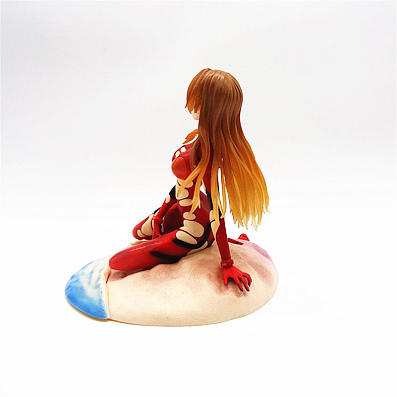 17cm Anime Eva Asuka versión Q - Model Kit Aoshima reseña y precio