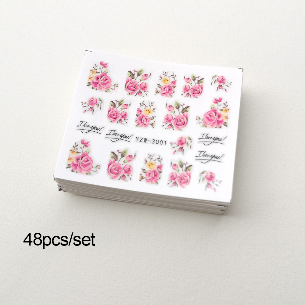 48 piezas de pegatinas para de - Waterslide Decal Paper reseña y precio