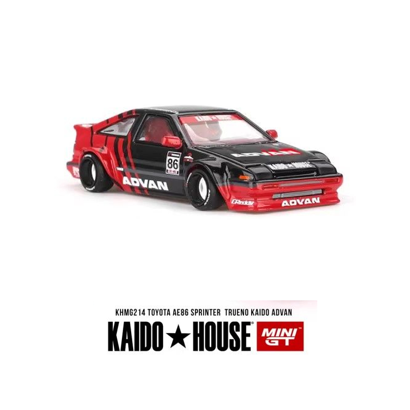 Kaido House + MINIGT 1:64 Toyo - Model Kit Ae86 reseña y precio