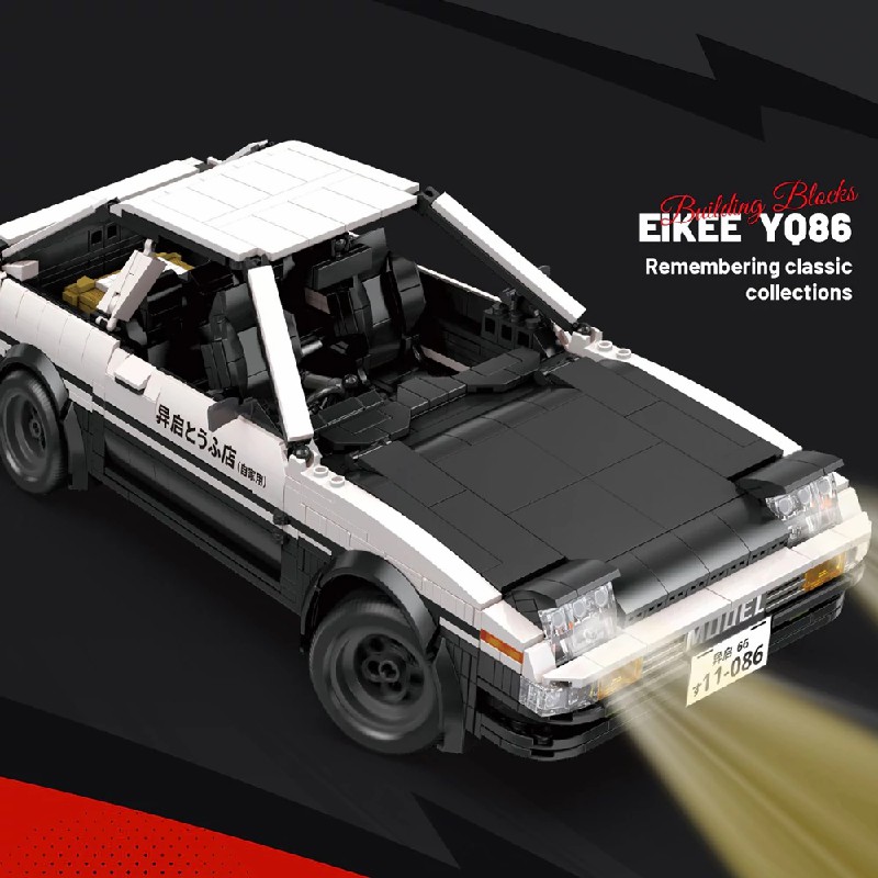 Technik City Speed-coche depor - Model Kit Ae86 reseña y precio