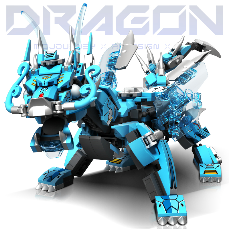 Robot Mecha transformable 2 en - Model Kit Dragon reseña y precio