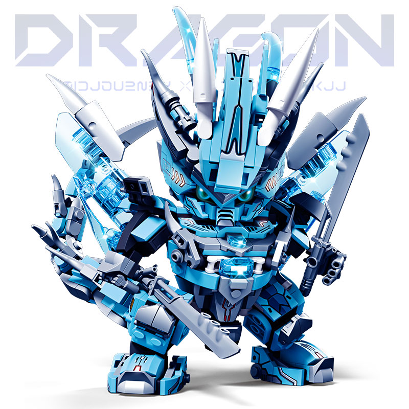 Robot Mecha transformable 2 en - Model Kit Dragon reseña y precio