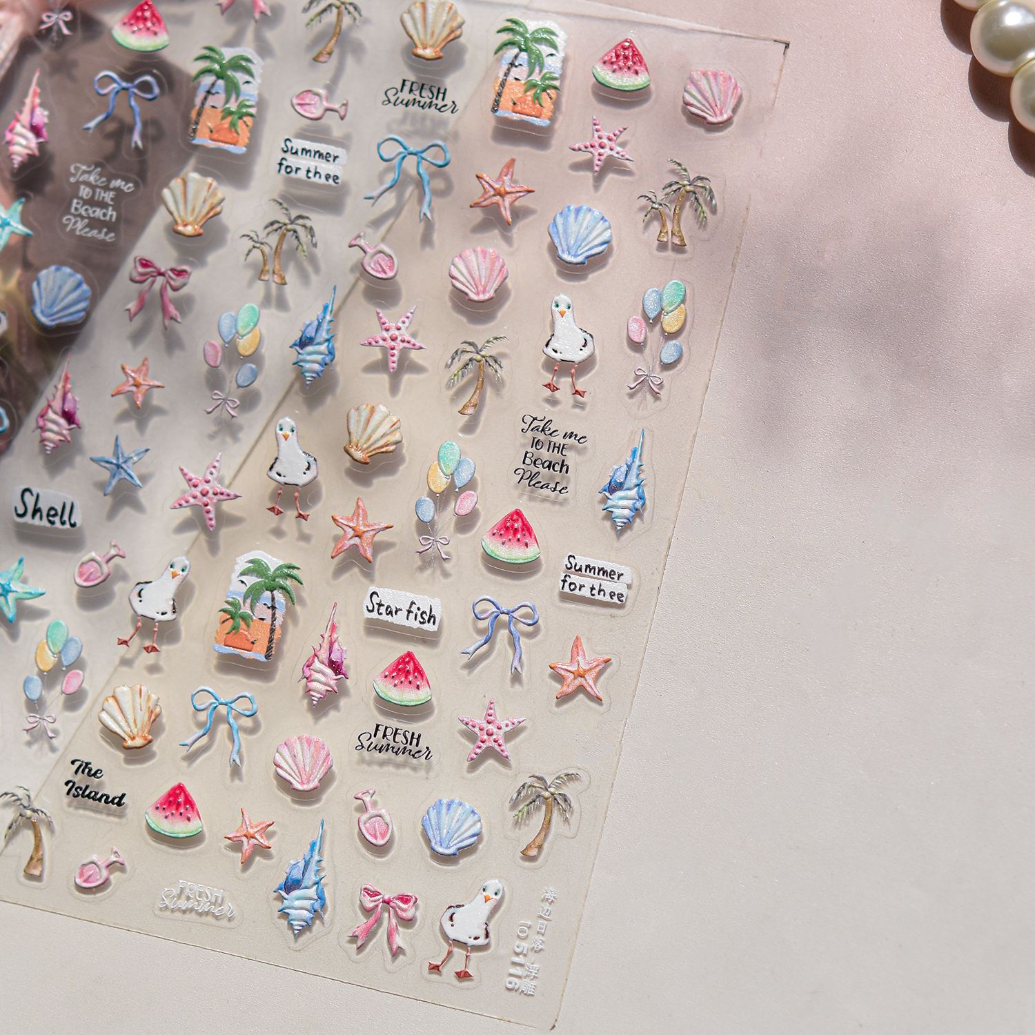 Concha de océano, estrella de  - Waterslide Decal Paper reseña y precio