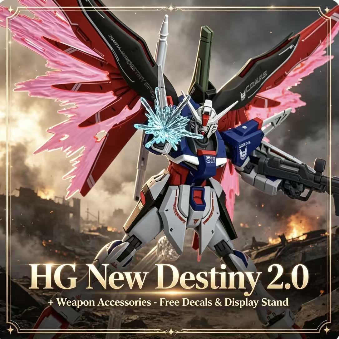 224 HG 1/144 Destiny Spec II F - Model Kit Non Gundam reseña y precio