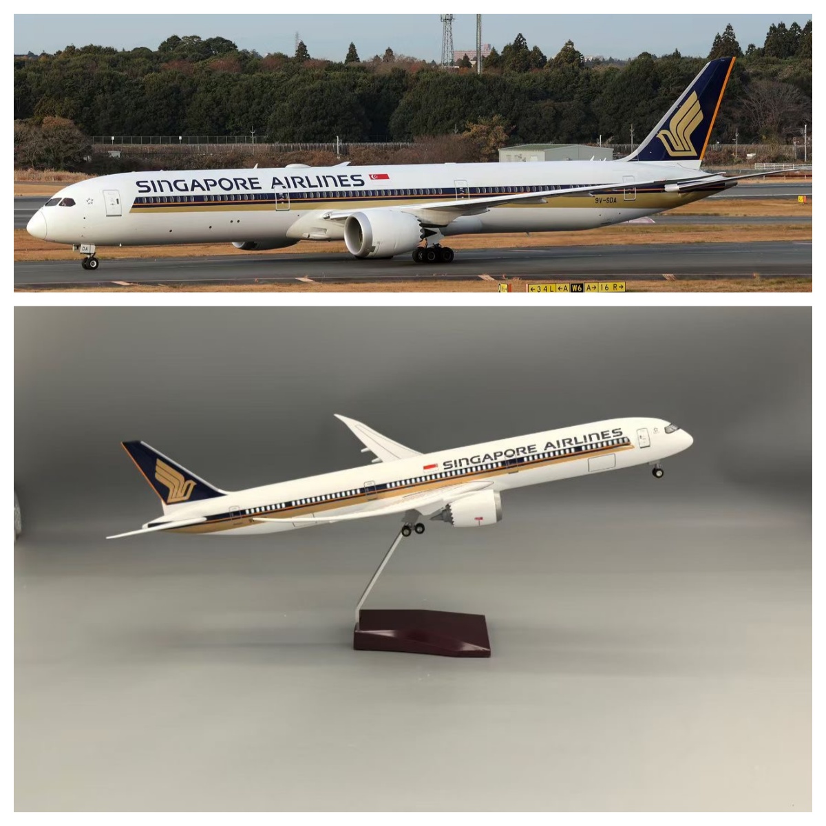 Kits de modelos de aviones de  - Model Kit Singapore reseña y precio