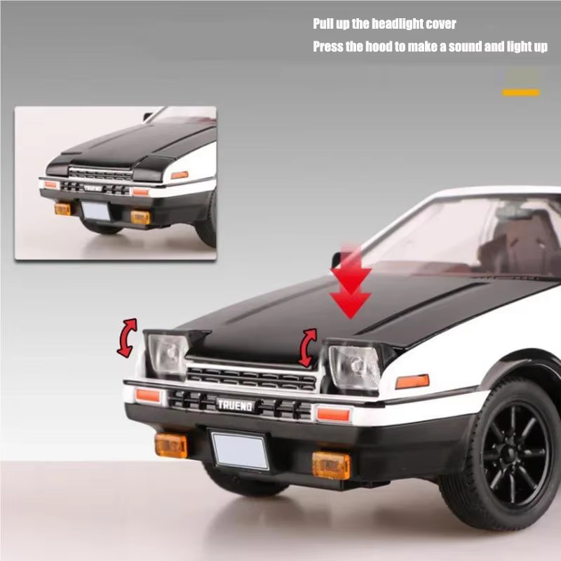 Modelo de coche de aleación AE - Model Kit Ae86 reseña y precio
